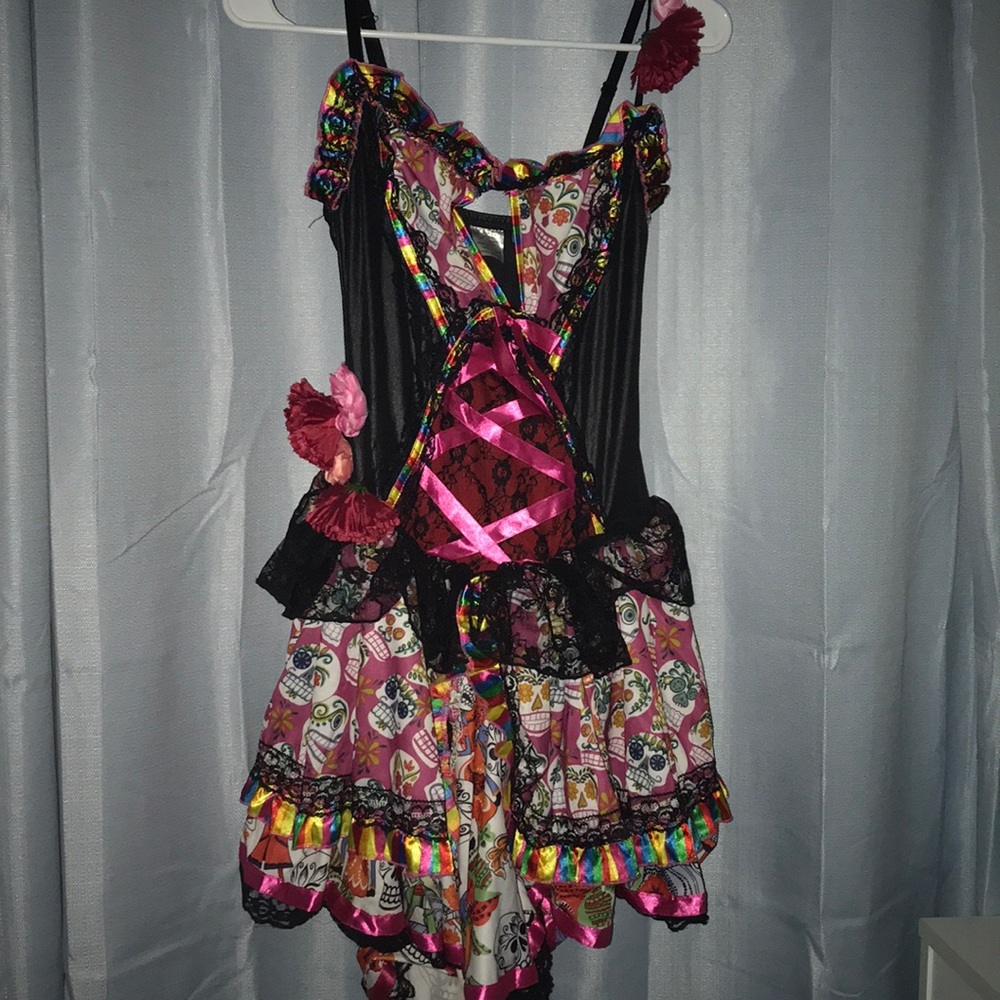 Sugar skull Halloween costume